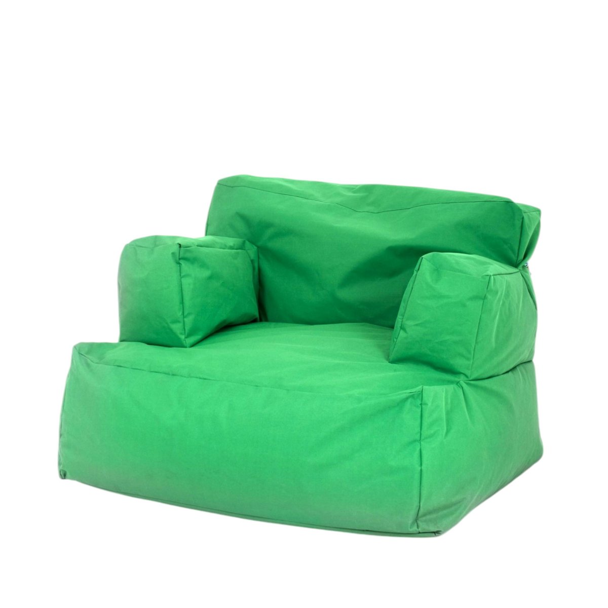 Fauteuil d'extérieur pouf en polyester ARTA vert, PIER IMPORT