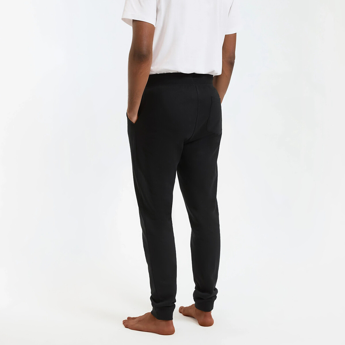 Pantalon esprit jogging noir, LA REDOUTE COLLECTIONS