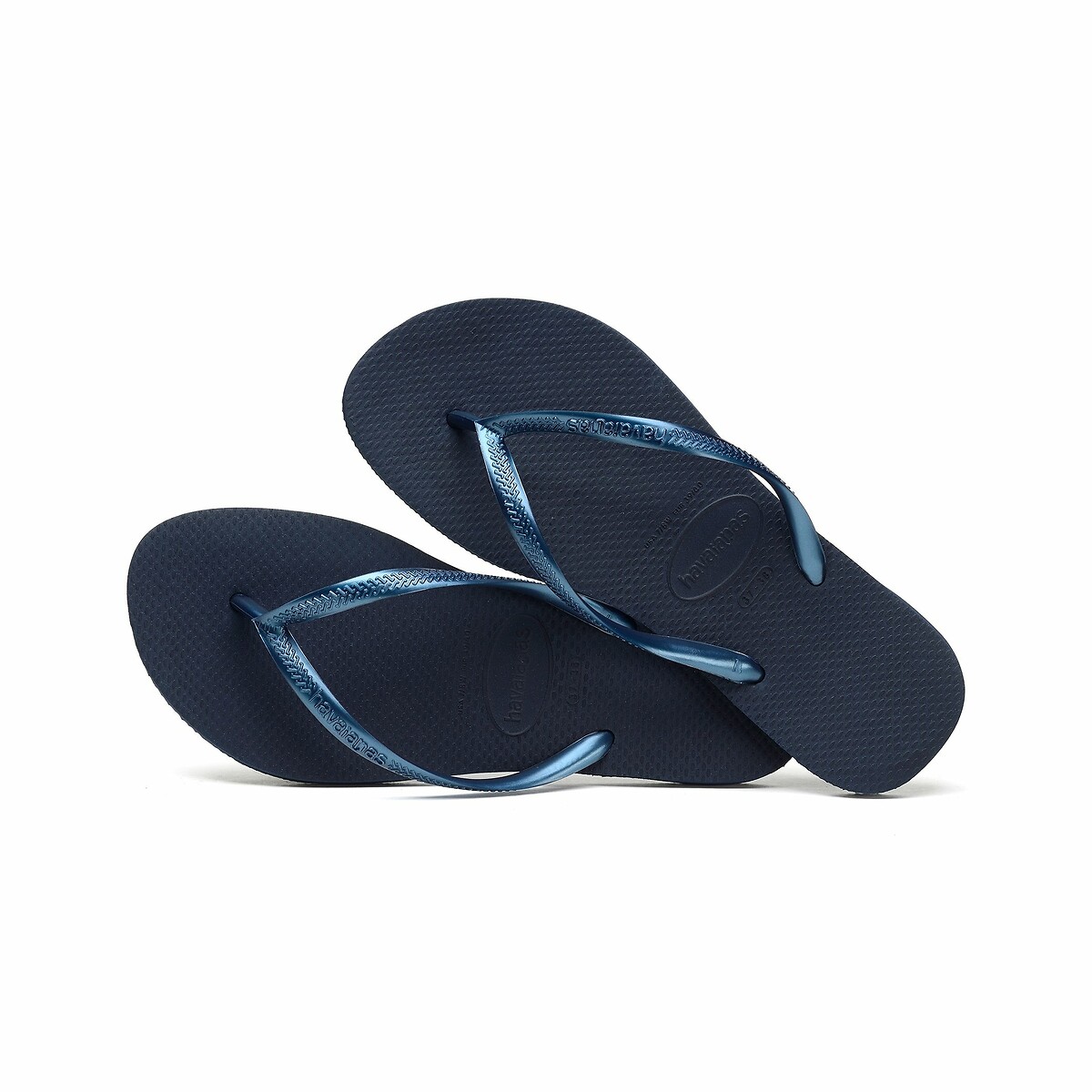 Chanclas Hav. Slim azul marino, HAVAIANAS