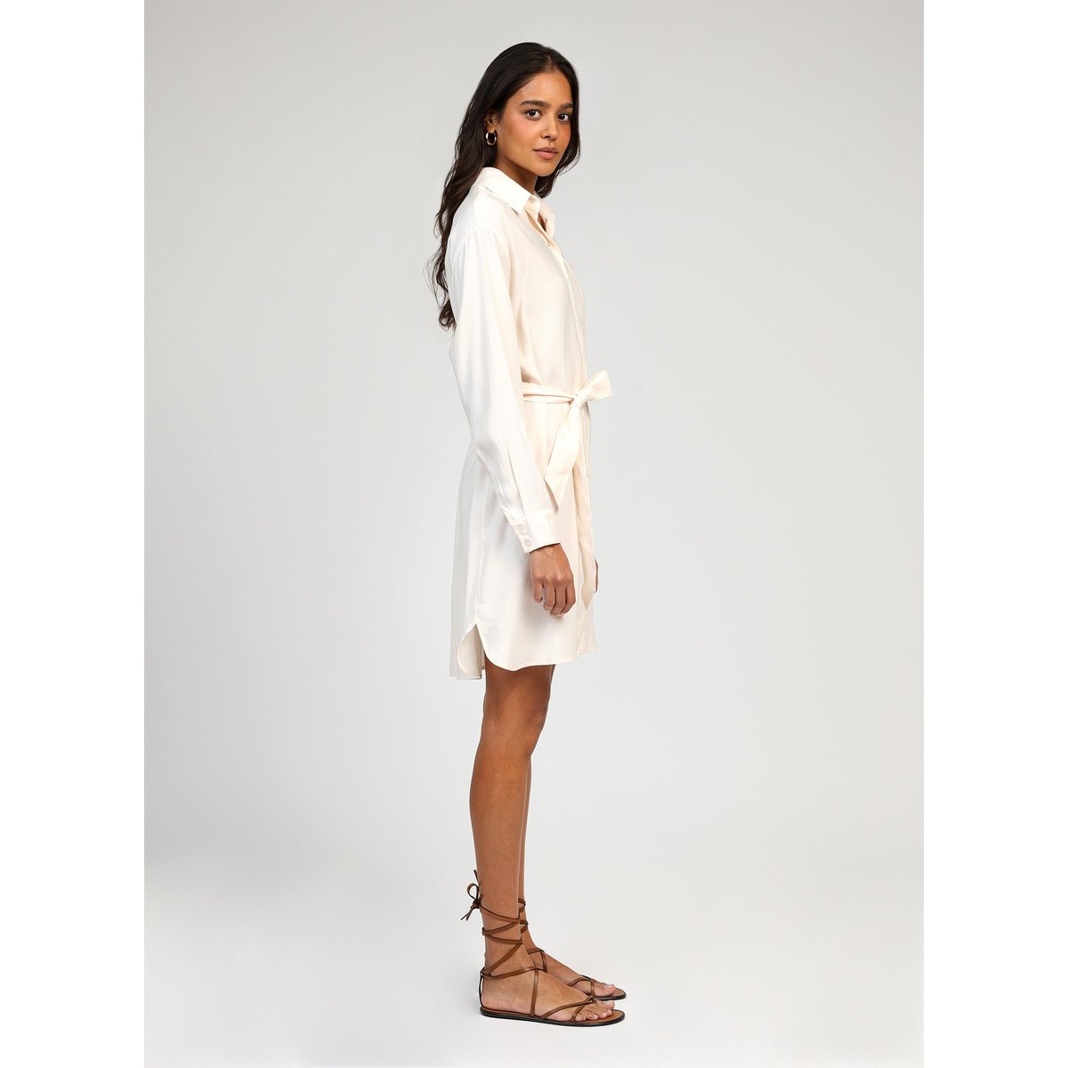 Robe Courte MASATA ecru, AN'GE