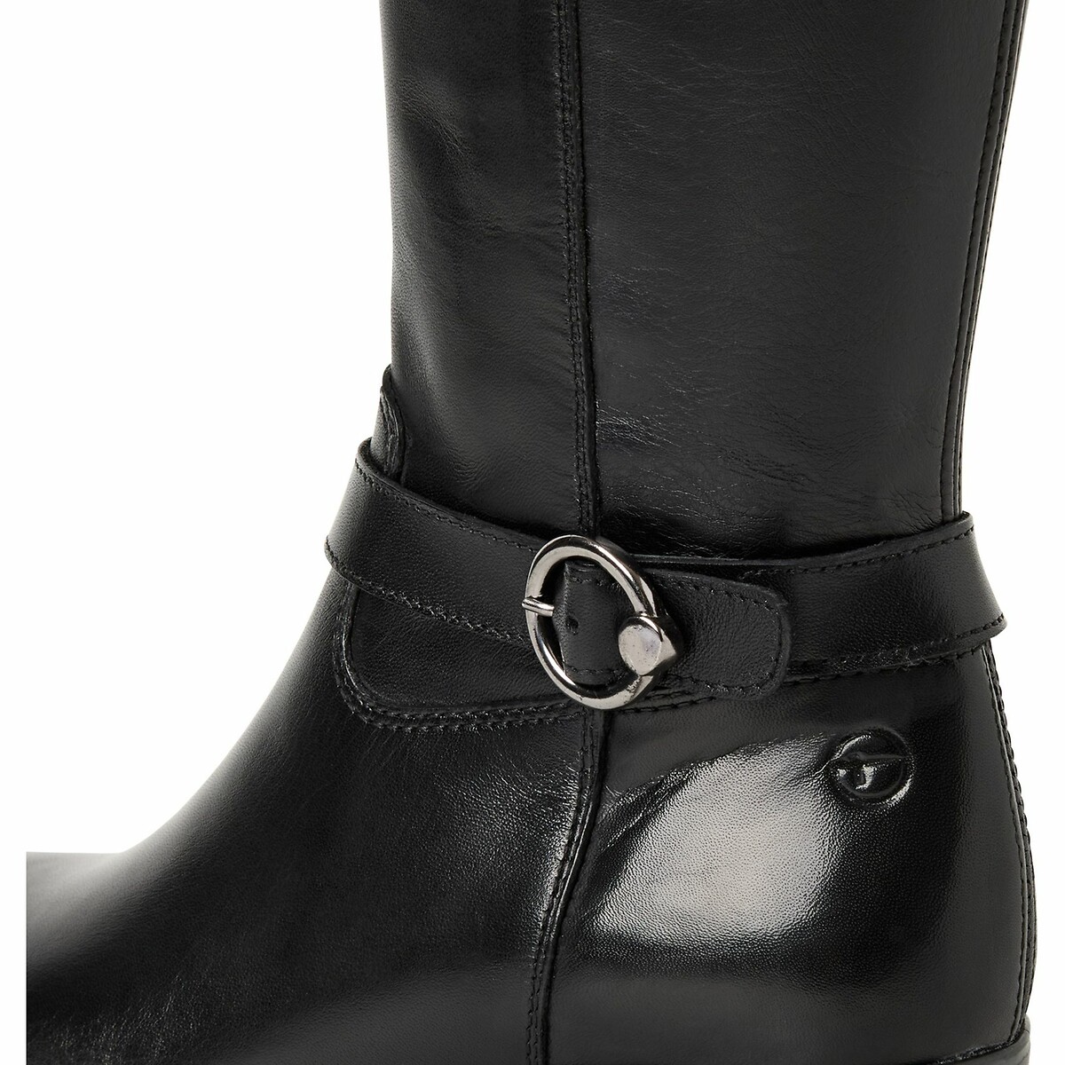 Bottes à petit talon noir, TAMARIS