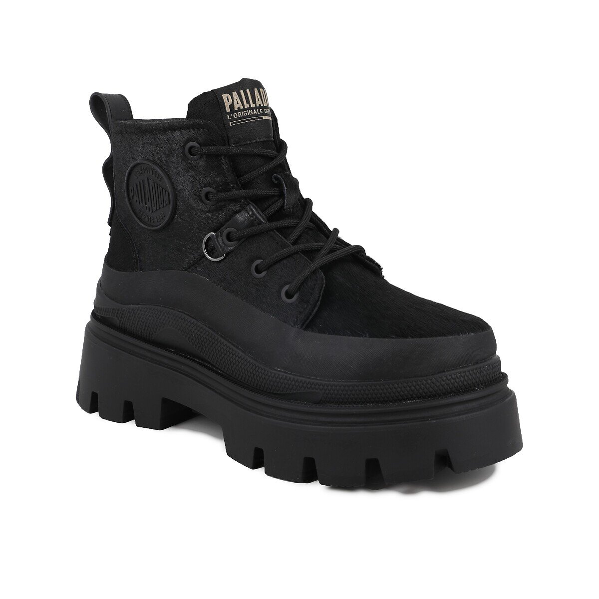 Pallasquad Chuk Mix Ankle Boots black, PALLADIUM