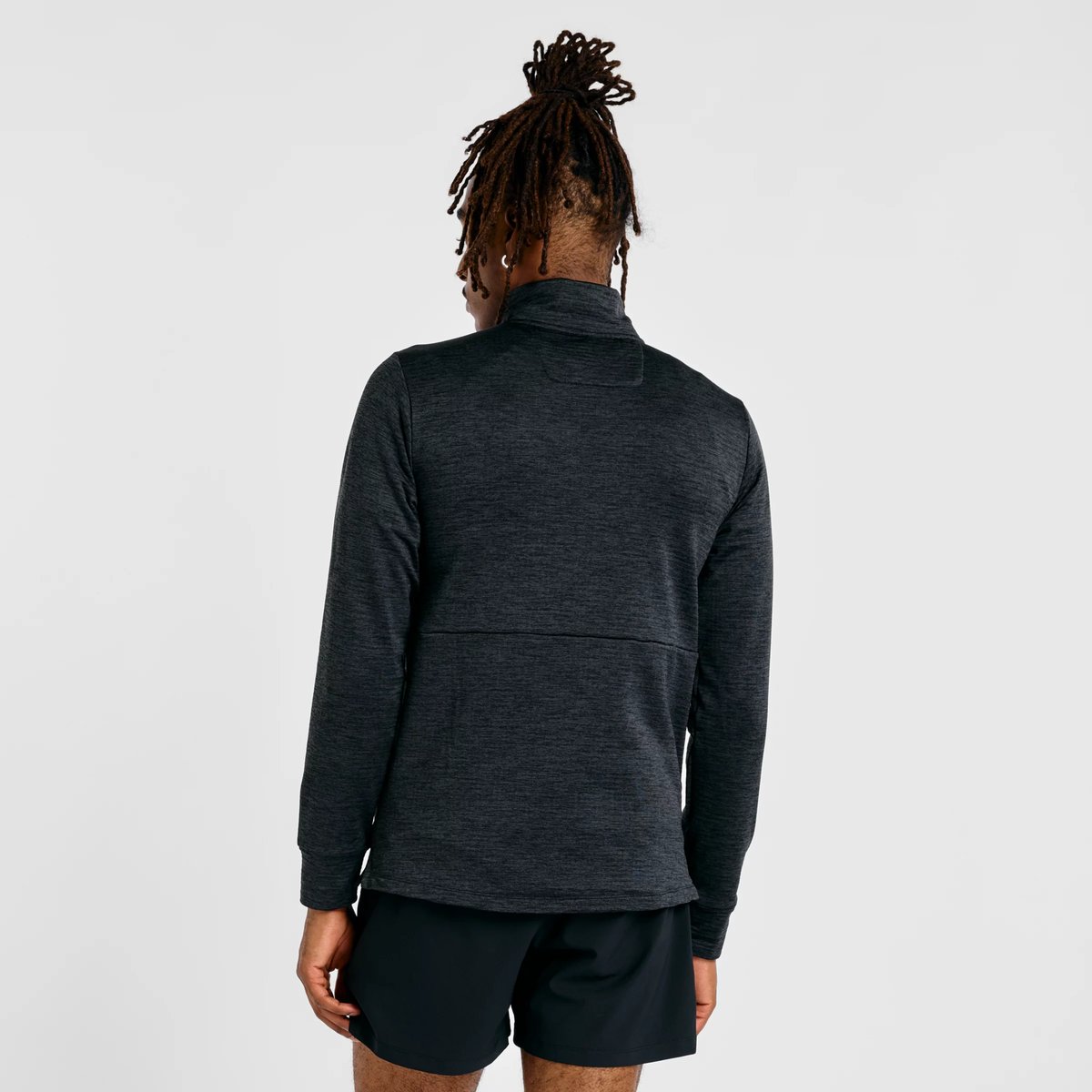 Athletics Heat Grid 1/2 Zip noir - 4bk, NEW BALANCE