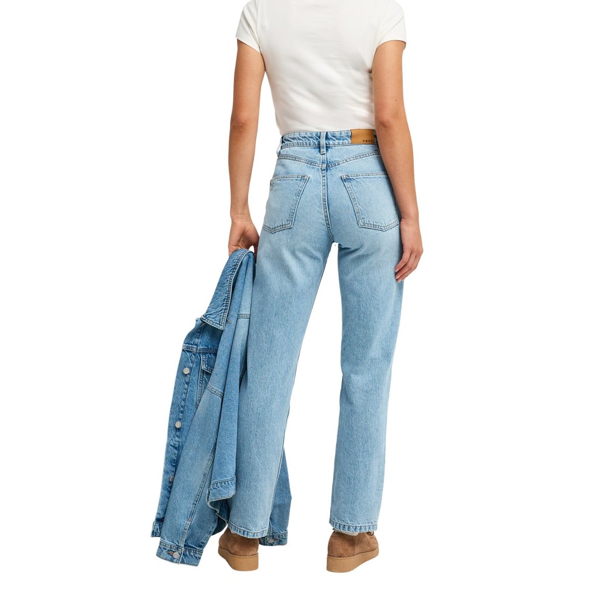 Jean loose TROPIC DREAM. bleu sunbleached vintage, ROXY