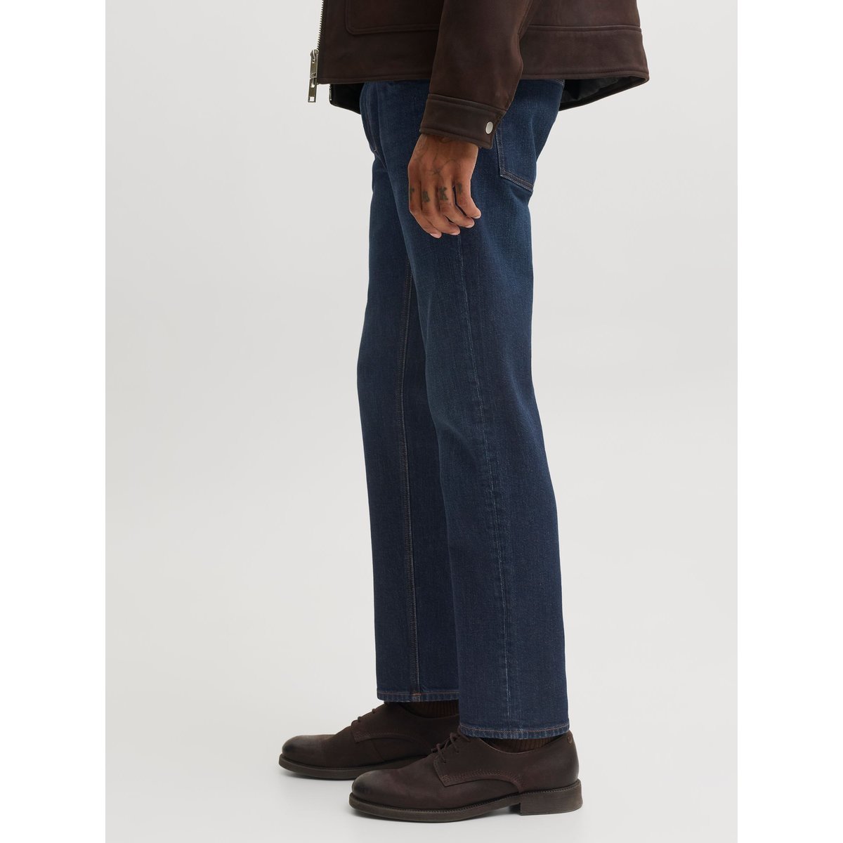 Jean Coupe Tapered blue denim, JACK & JONES