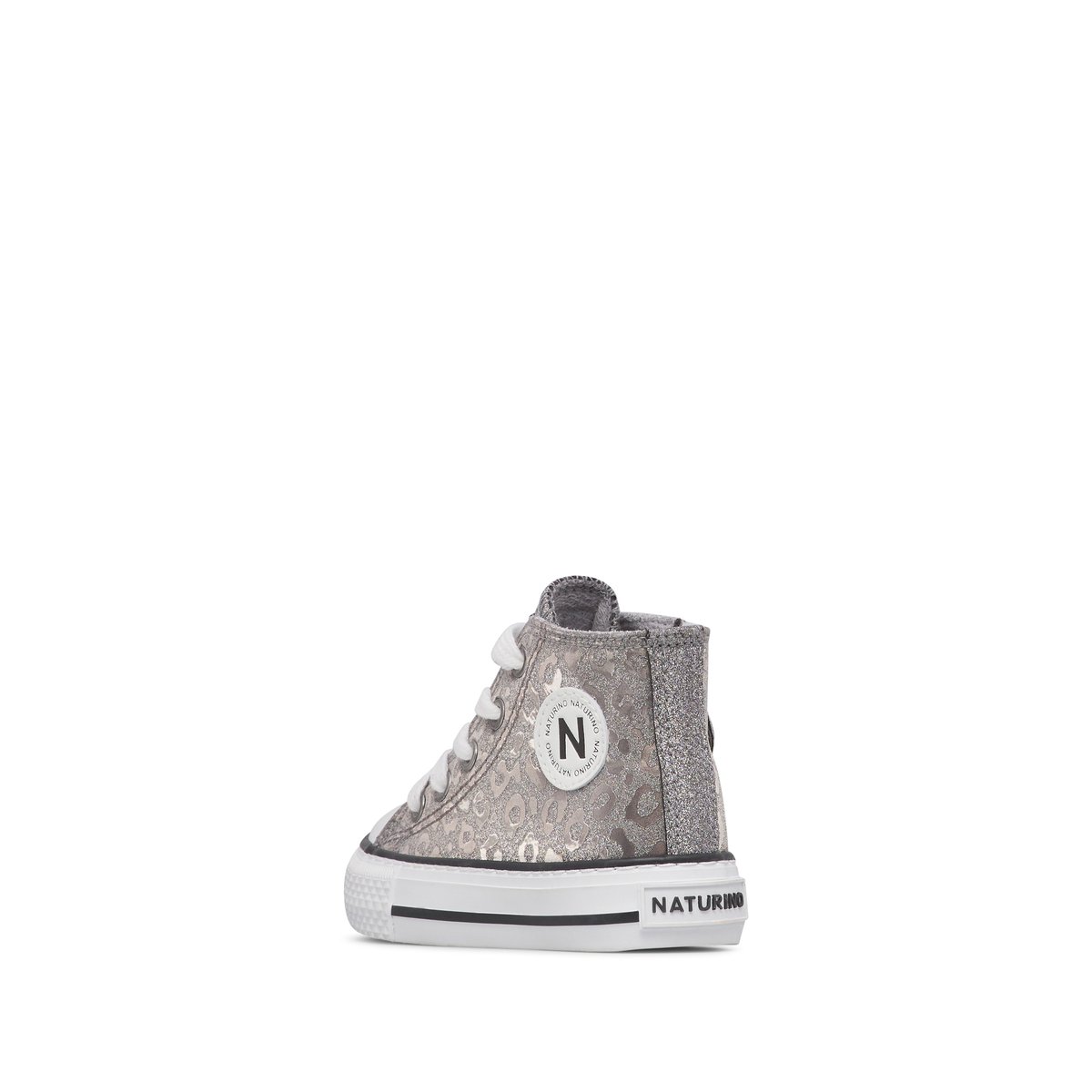 Baskets hautes en tissu YLFAS. gris foncé-, NATURINO