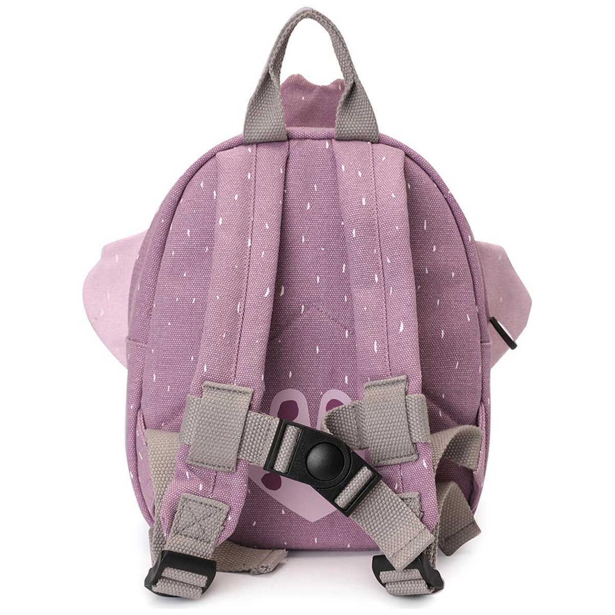 Sac à dos enfant violet, blanc, noir, TRIXIE
