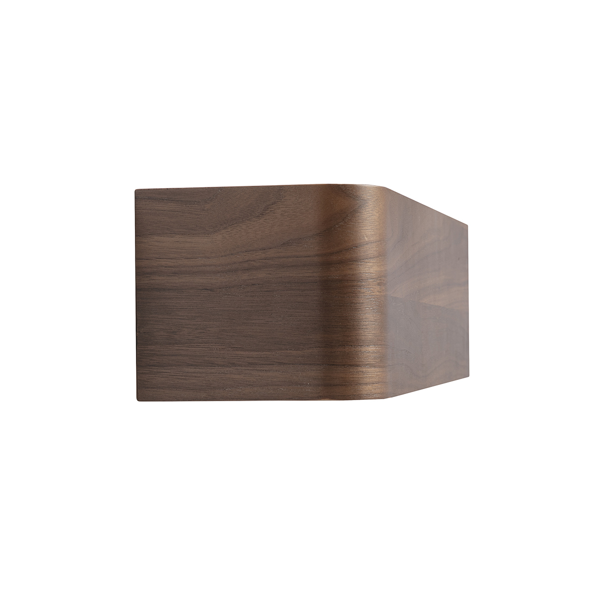 Etagère murale bois foncé noyer L48 cm HOPE noyer, MILIBOO