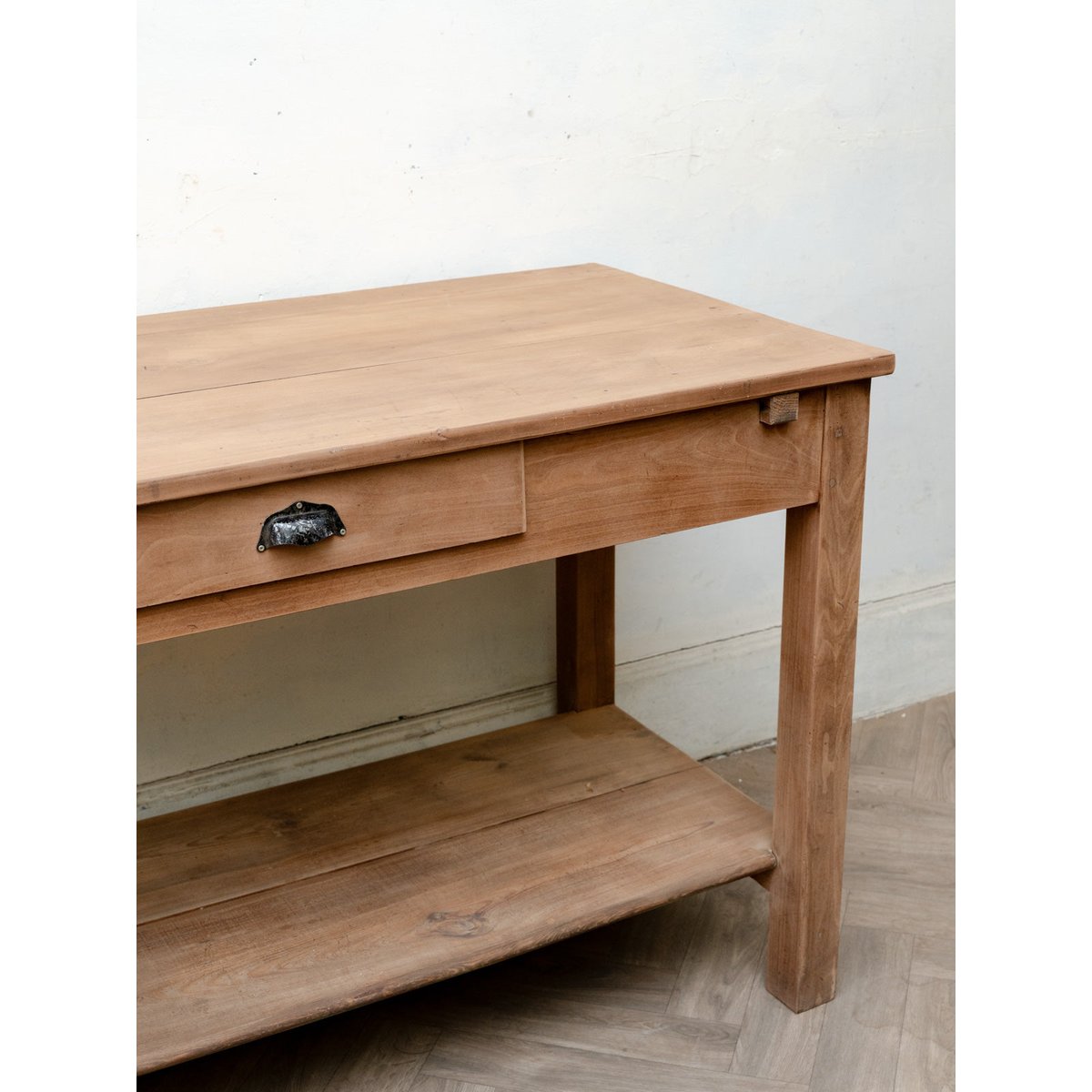 Comptoir en bois Fernand N°480 - Bon état bois clair, DEBONGOUT