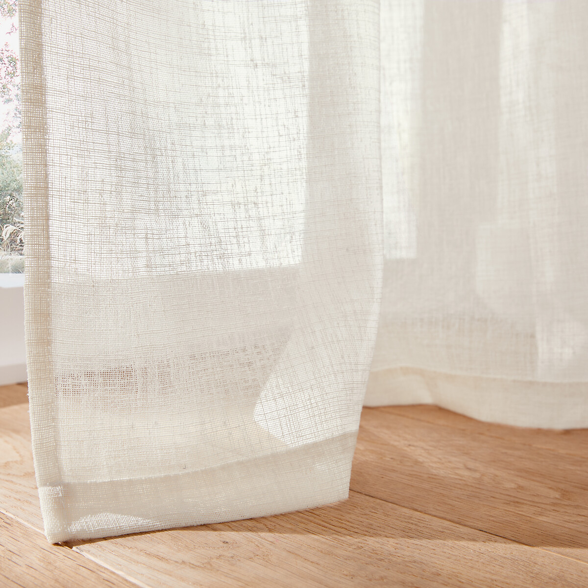 Tenda con laccetti, Nyong ecru , LA REDOUTE INTERIEURS