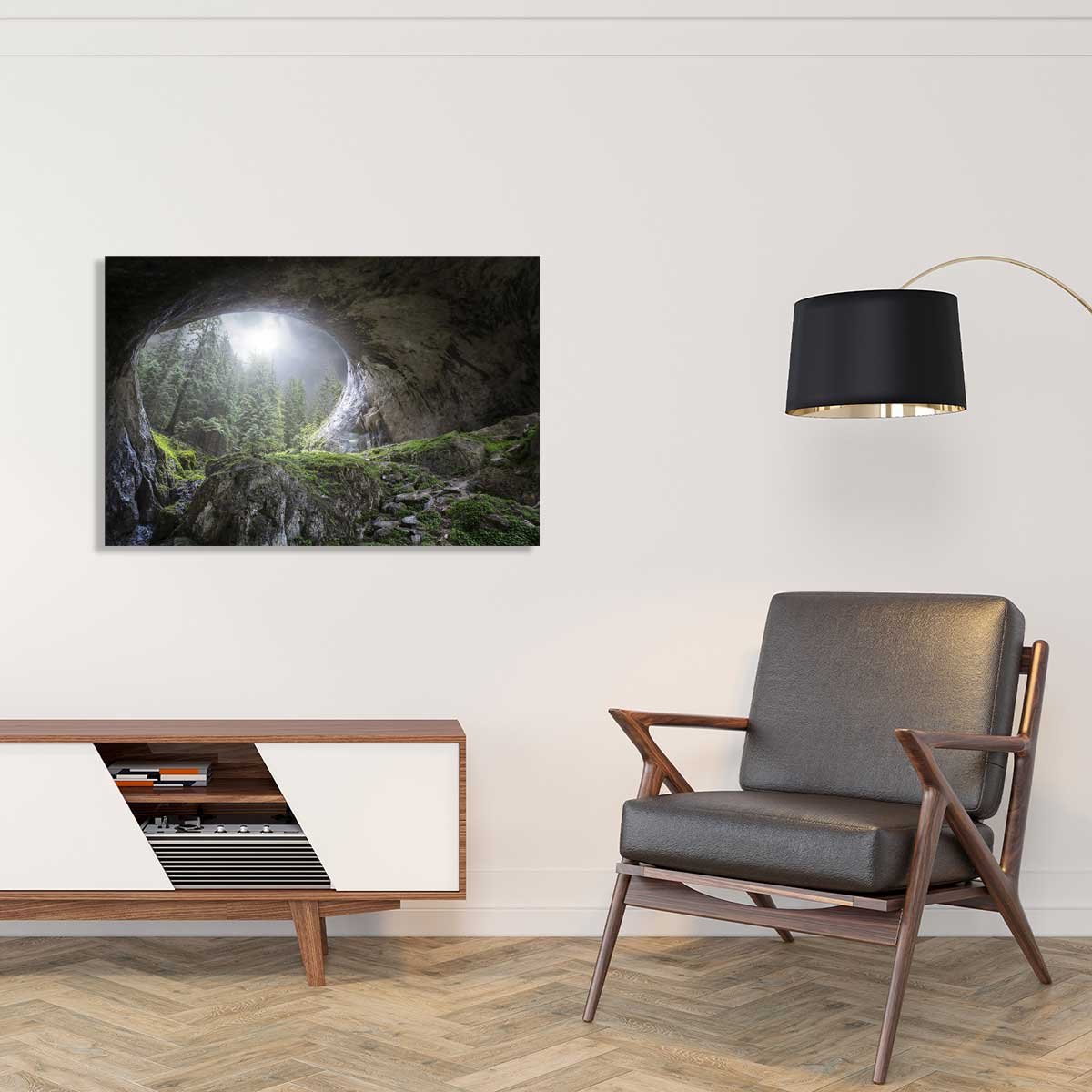 Tableau coup d'oeil au paradis tableau alu dibond, HEXOA
