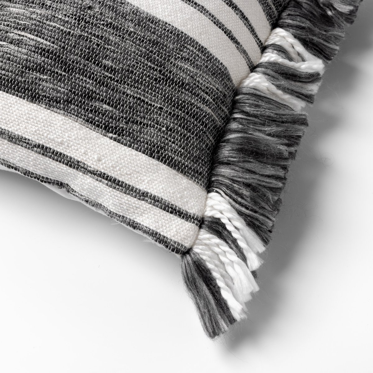 Housse de coussin Edgar anthracite, DUTCH DECOR