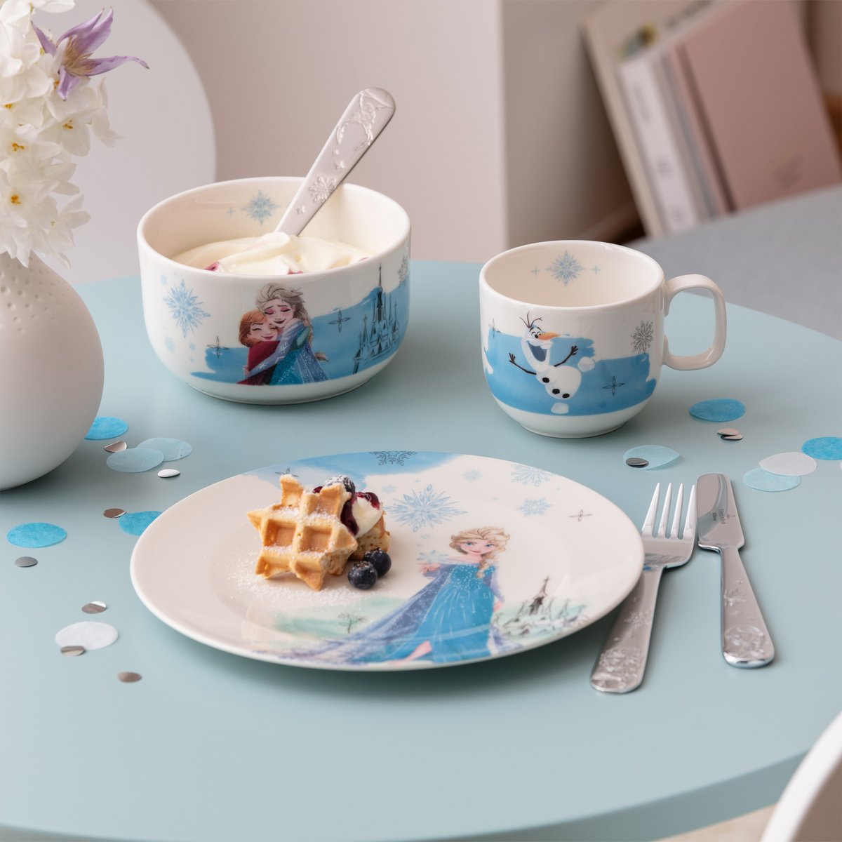 Couverts De Table Pour Enfants, 4 Pièces DISNEY FROZEN stainless steel, VILLEROY & BOCH