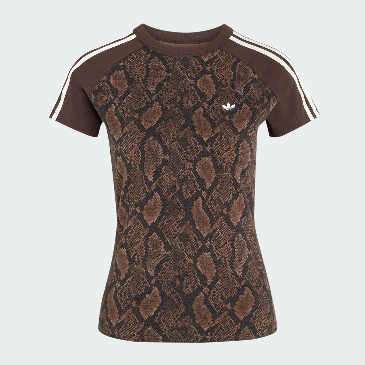 T-Shirt Snake Print Cali T-Shirt Snake Print Cali earth strata / aurora coffee, adidas Originals