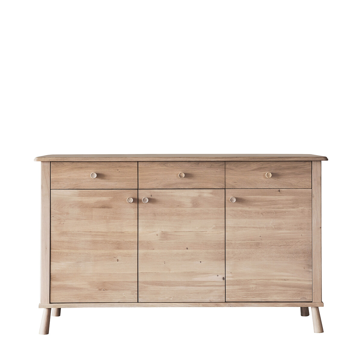 Wycombe Scandi Oak 3 Door Sideboard natural oak, ÉDITÉ