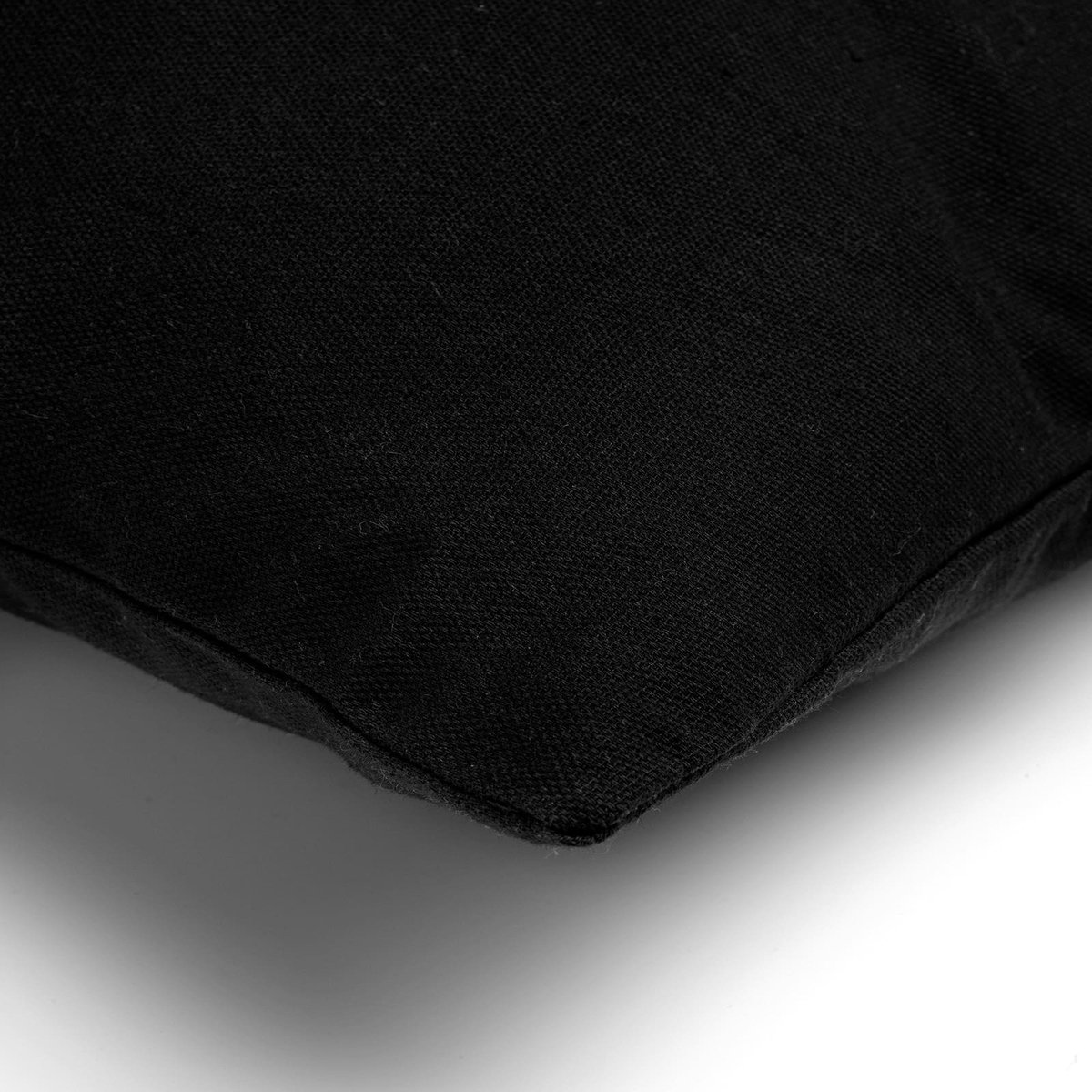 Housse de coussin James noir, DUTCH DECOR