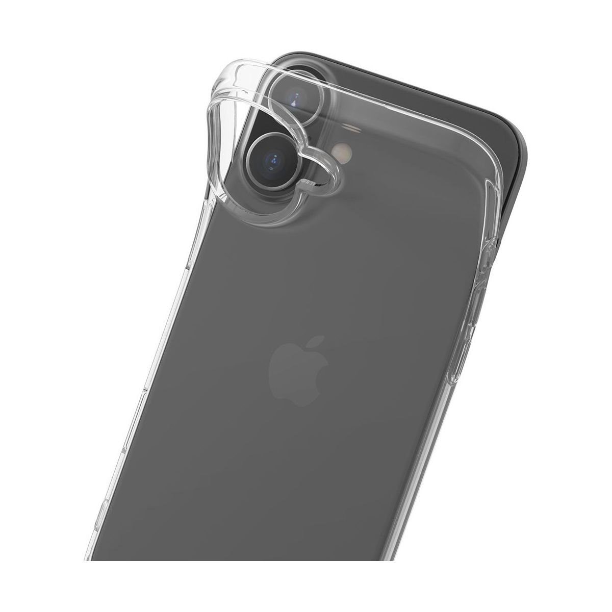 Coque iPhone 16 Plus souple Made In France couleur unique, ESSENTIEL B