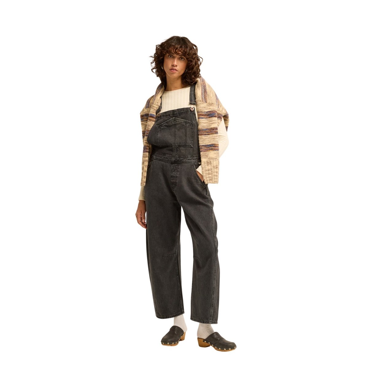 Salopette en jean COLORADO noir black rinse, BILLABONG