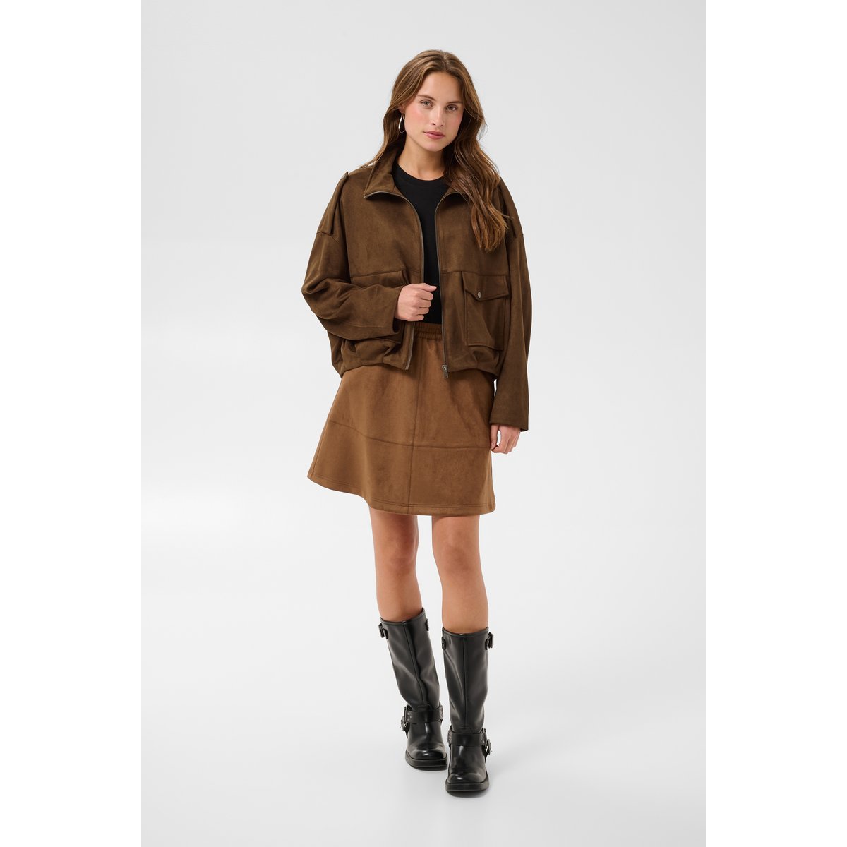 Veste marron partidge cc, KAFFE