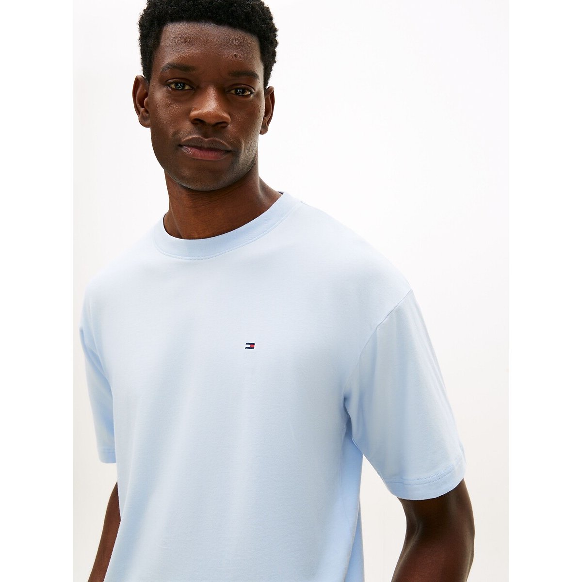 Ensemble de pyjama jersey ORIGINAL bleu ciel/bleu marine, TOMMY HILFIGER