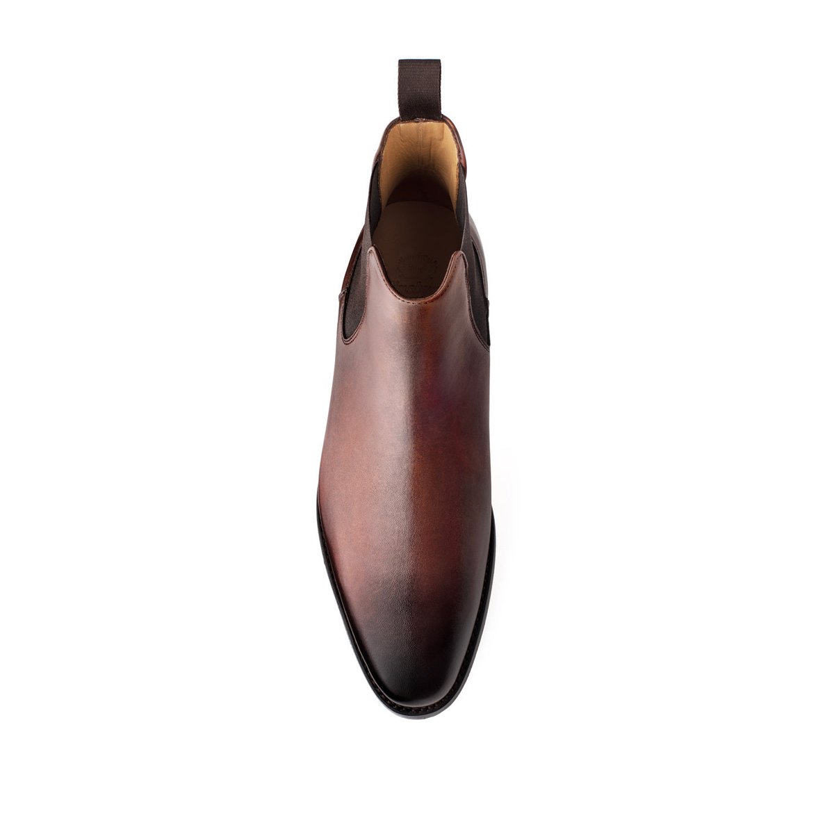 Bottines cuir CHELSEA marron, FINSBURY