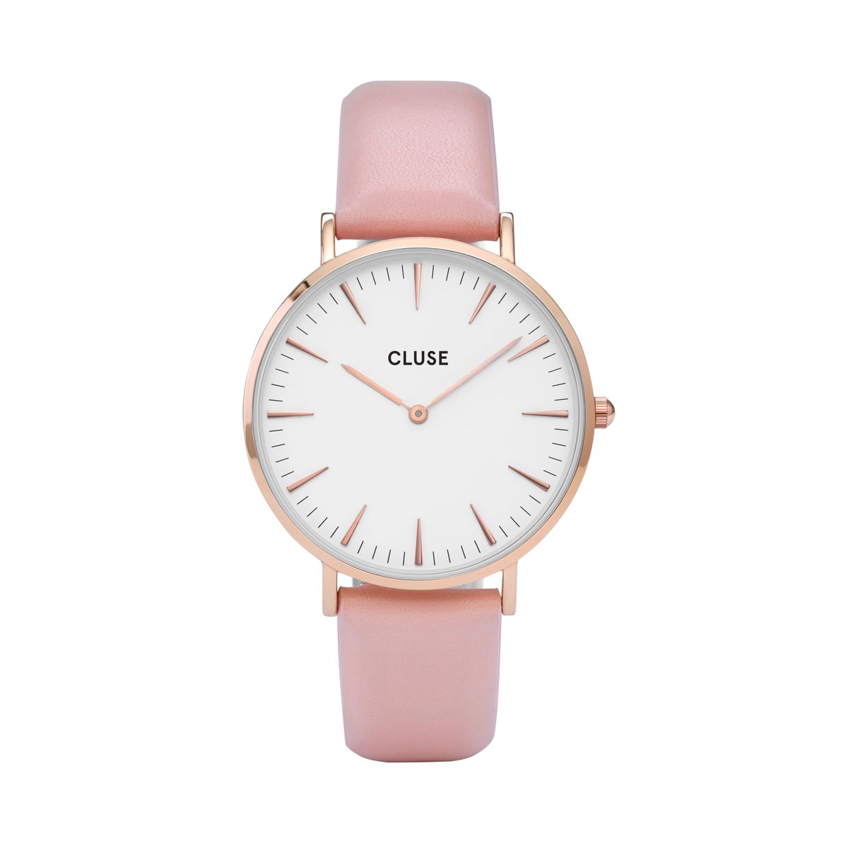 Montre Analogique  BOHO CHIC doré rose blanc rose, CLUSE