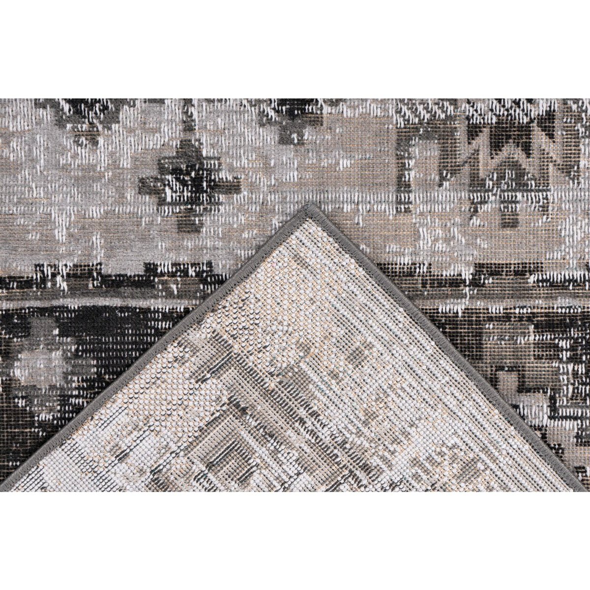 Tapis rectangulaire tissé, ARIYA gris, ARTE ESPINA