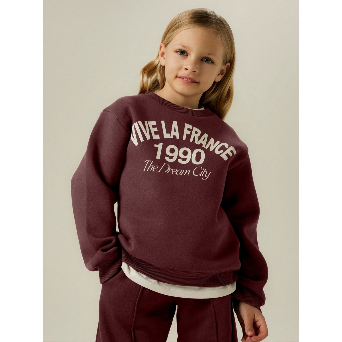 Sweat-Shirt marron - andorra, NAME IT