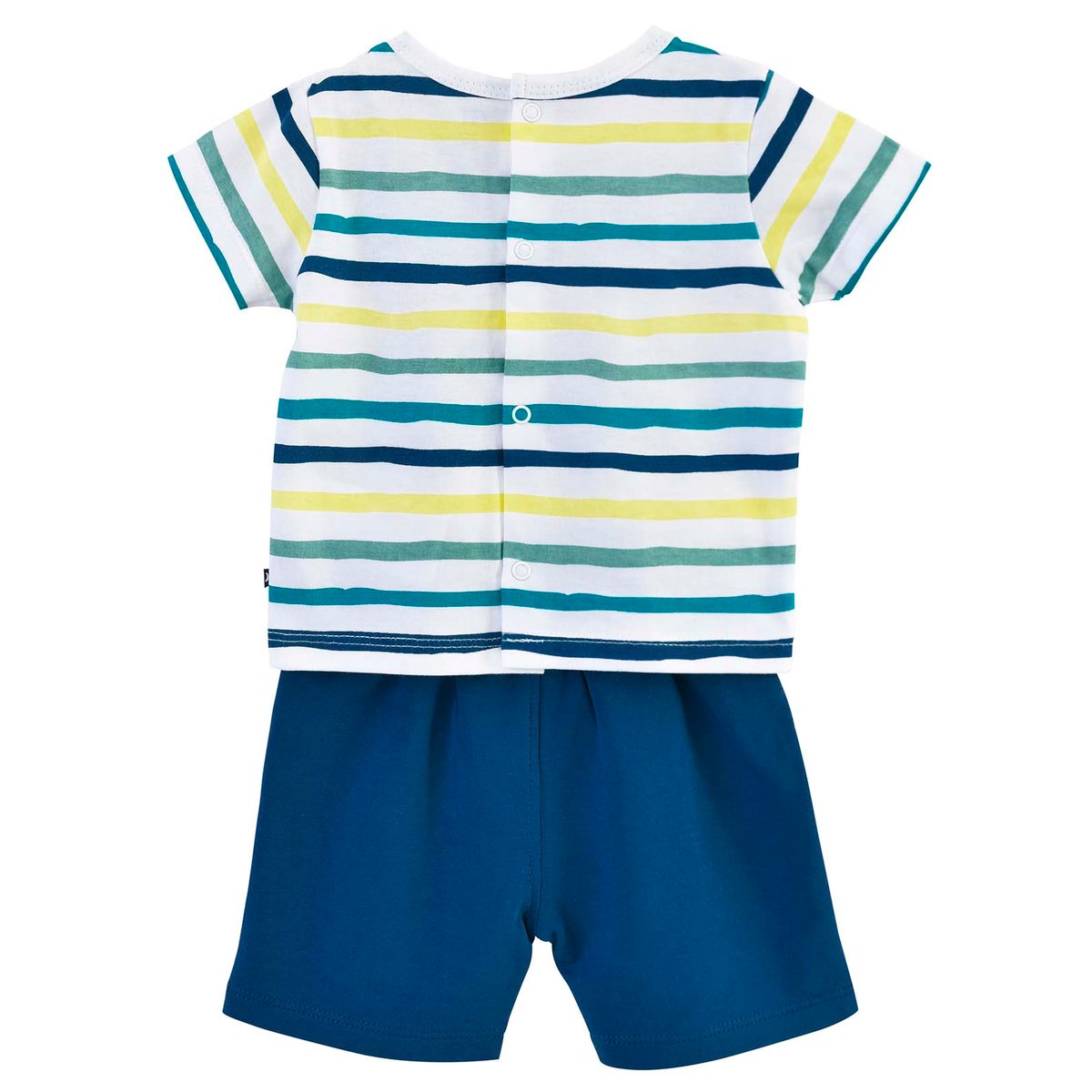 Tee shirt short cornelio blanc, SUCRE D'ORGE
