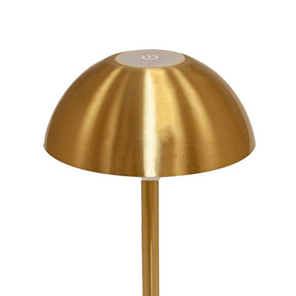 Lampe à poser en laiton LED sans fil 13x13x30cm doré, WADIGA