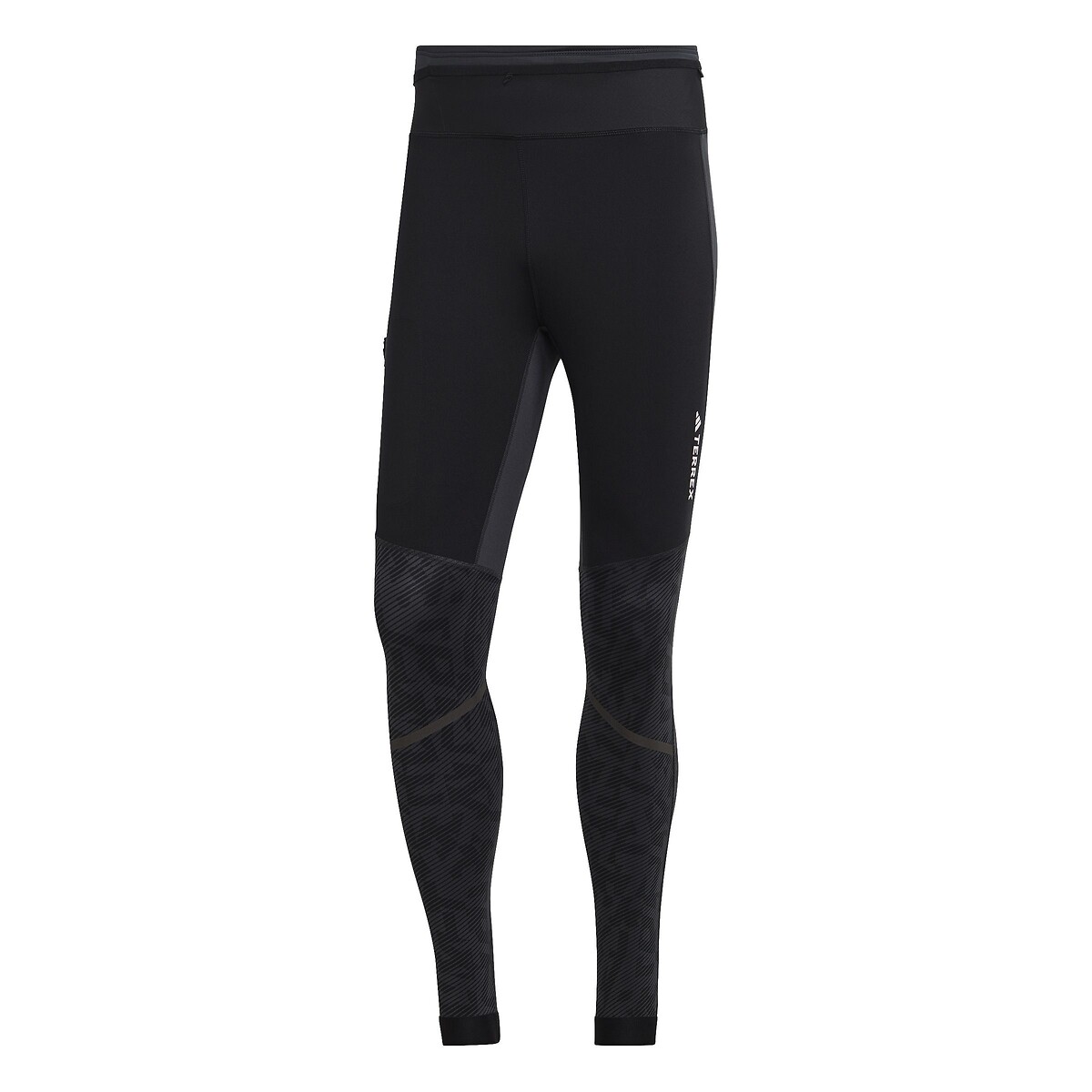 Collant de running gris anthracite, adidas Performance