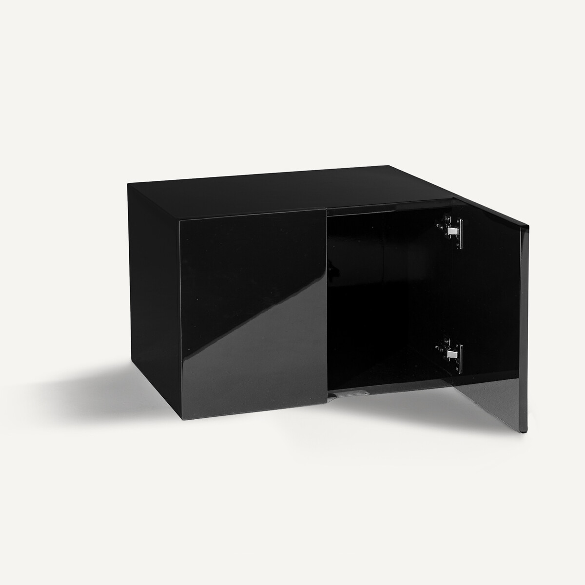 Caisson L60 x P42 cm, MDF laqué, Archivita XL noir laqué, AM.PM