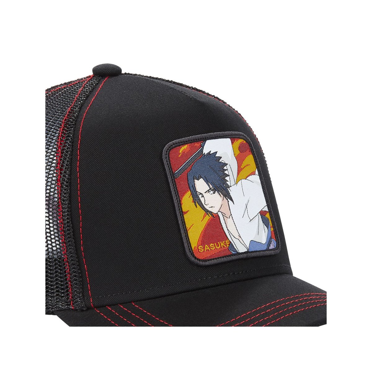 Casquette trucker Naruto Sasuke noir, CAPSLAB