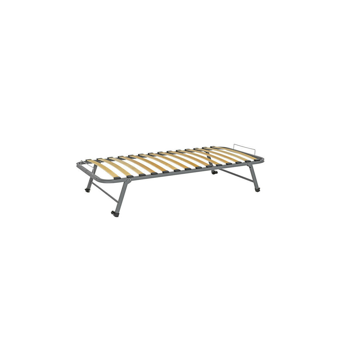 Sommier gigogne avec façade 2 mains MAKURIA bois naturel, AKITEN RETAIL