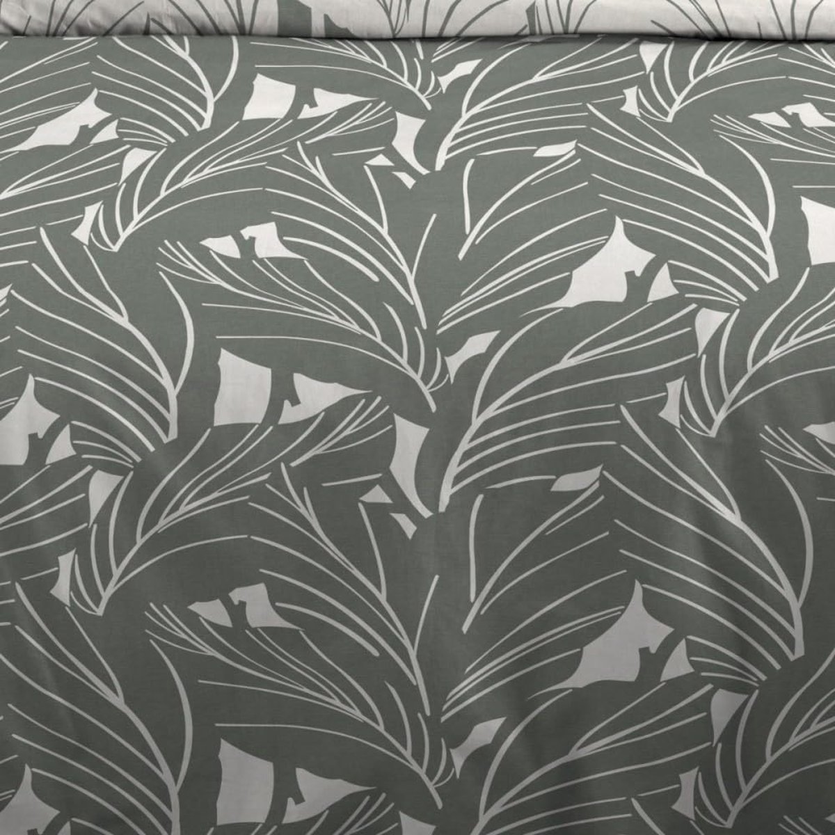 Parure de lit motif Tropical vert, EDEN