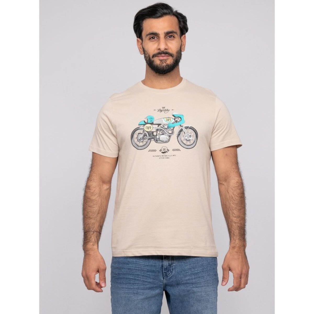 T-shirt Manches Courtes Nitracol beige, RITCHIE