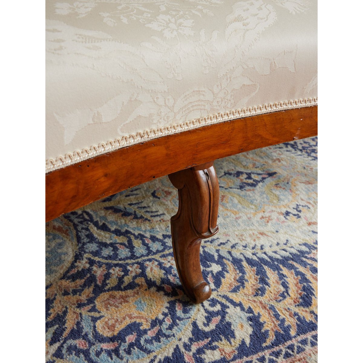 Banquette en bois Martine N°165 - Bon état bois clair, DEBONGOUT