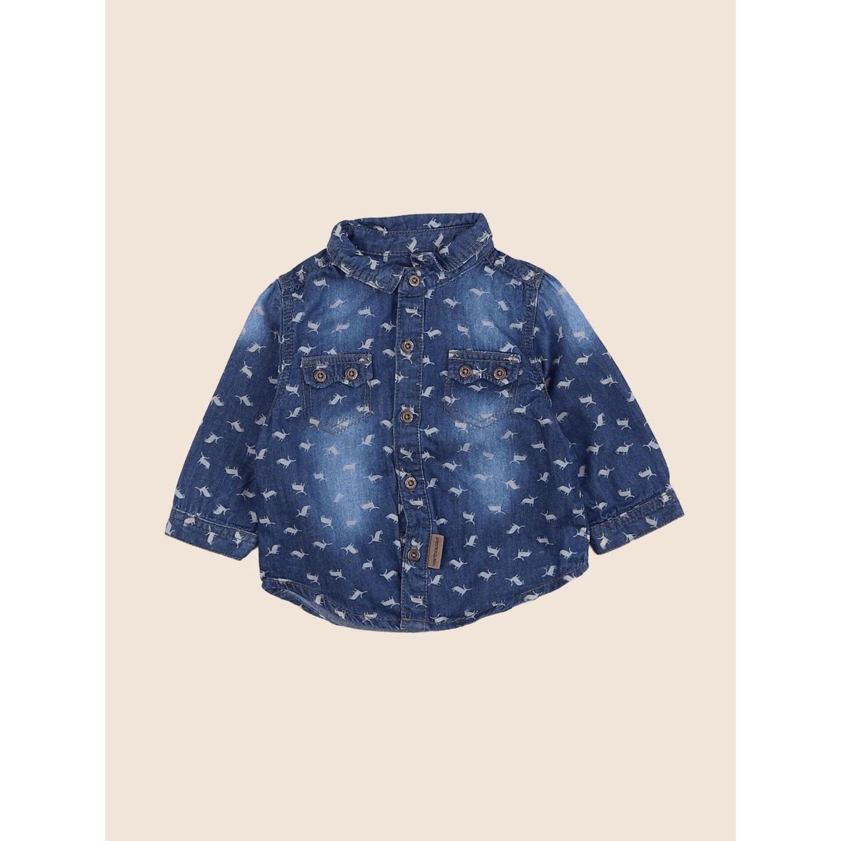 Chemise - Très bon état bleu, VERTBAUDET