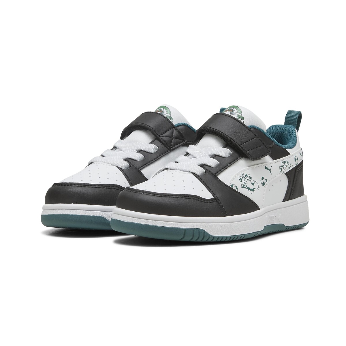 Rebound V6 Lo Super sneakers wit/zwart, PUMA