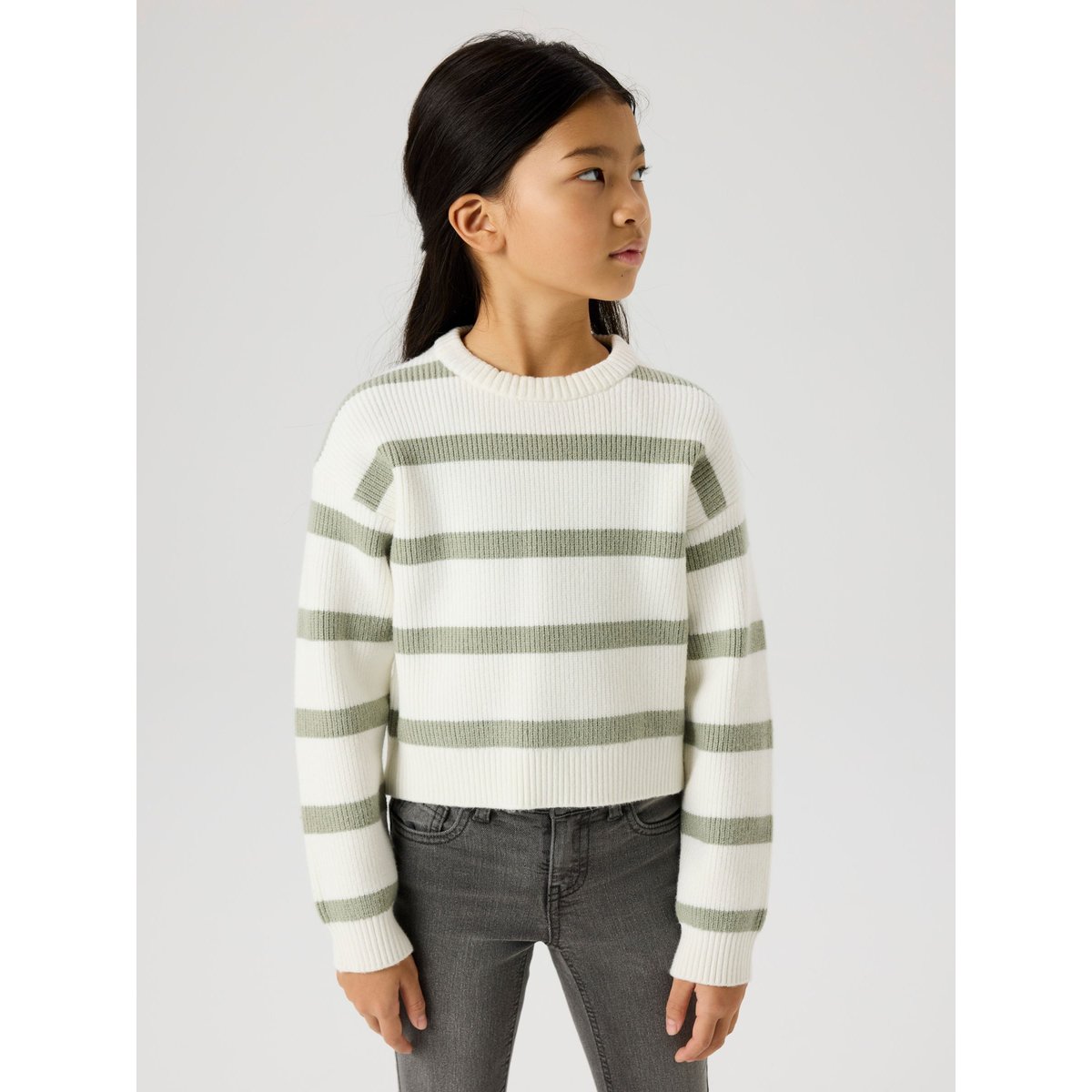 Pull En Maille cloud dancer 1, NAME IT