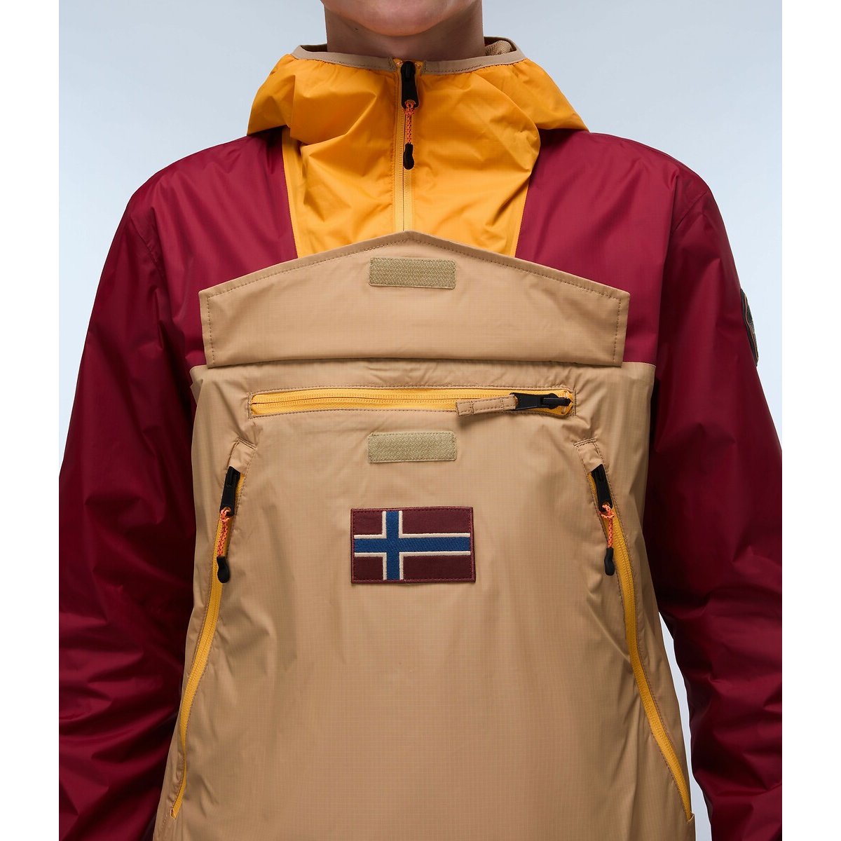 Rainforest Pocket 2 Jacke braun / rot, NAPAPIJRI
