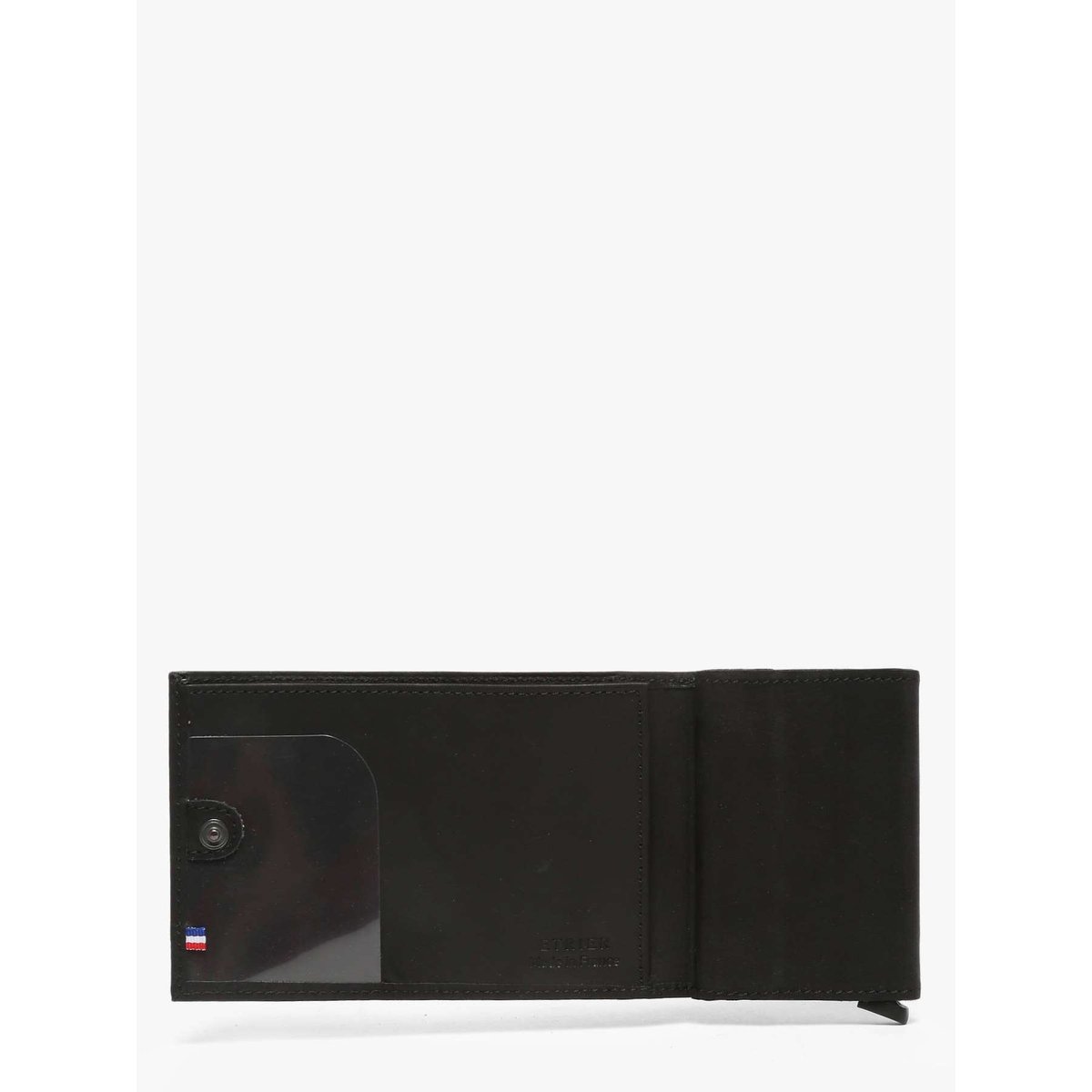 Porte-cartes cuir noir, ETRIER