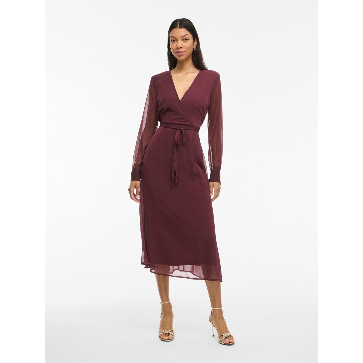 VIFALIA - Manches longues Robe mi-longue fig, VILA