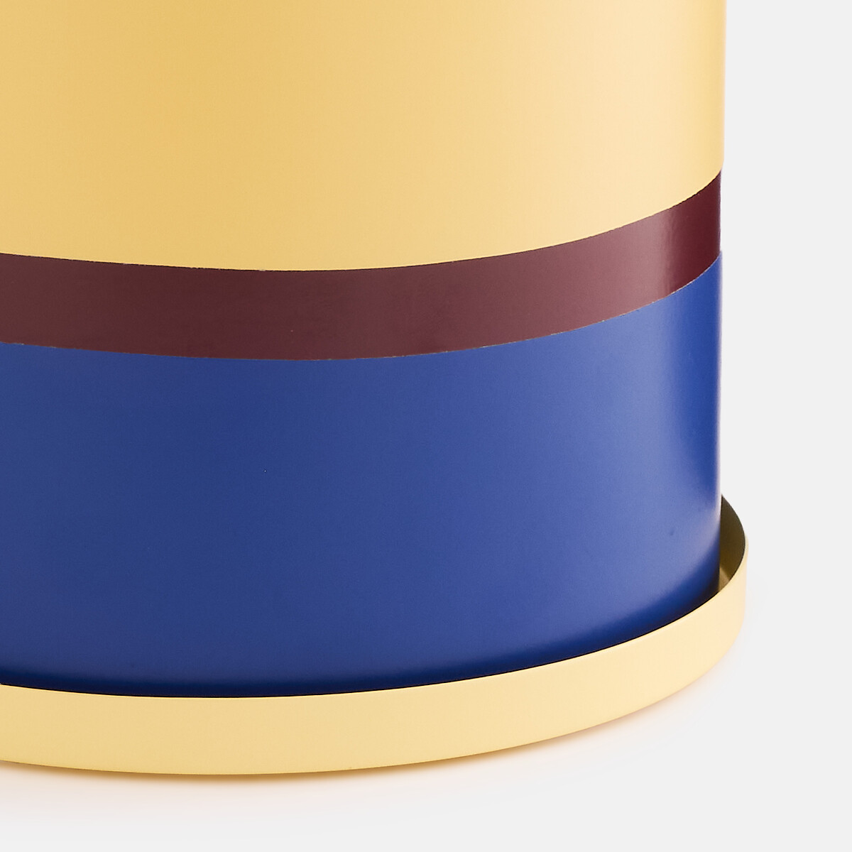 Cache-pot en métal fer peint, diamètre 20 cm, PALAVAS multicolore, LA REDOUTE INTERIEURS