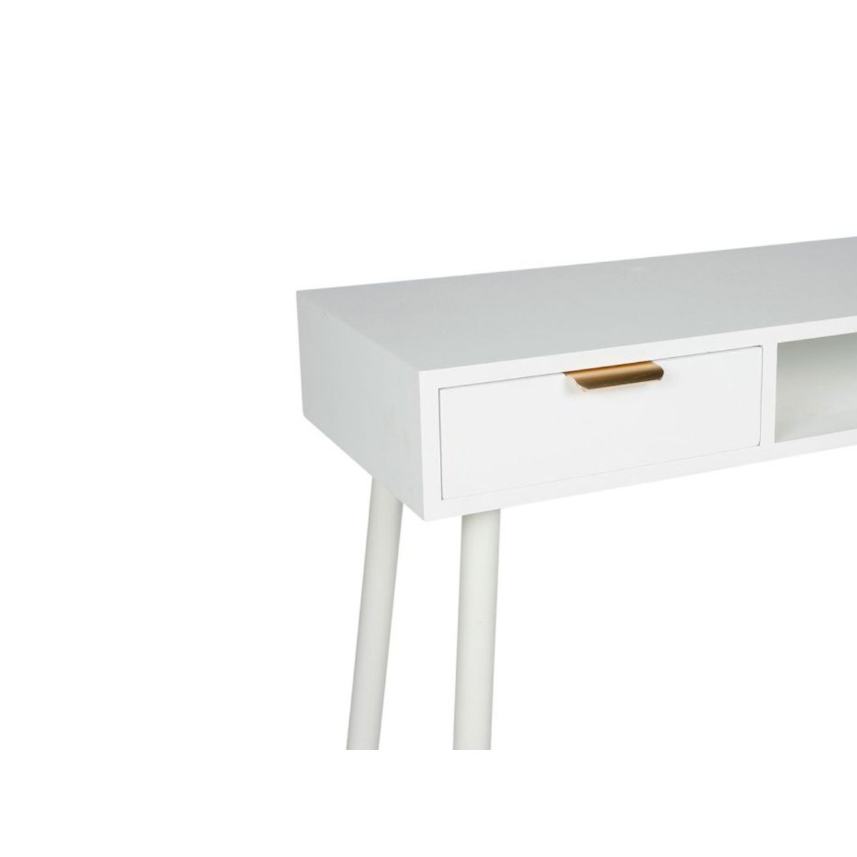 Bureau en Bois Blanc blanc, OSTARIA