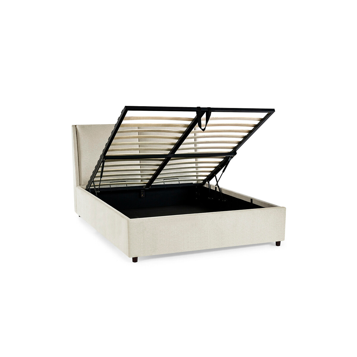 Merrick Pillowback Upholstered Ottoman Storage Bed linen, ÉDITÉ