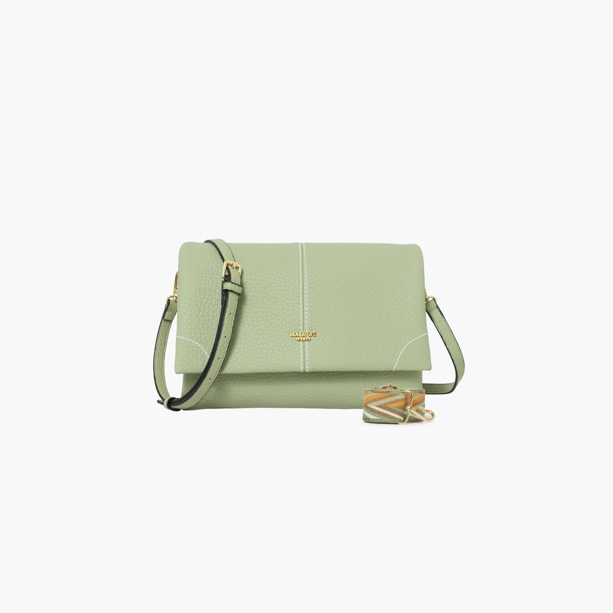 Sac multipoches Sixtine vert, LOLLIPOPS