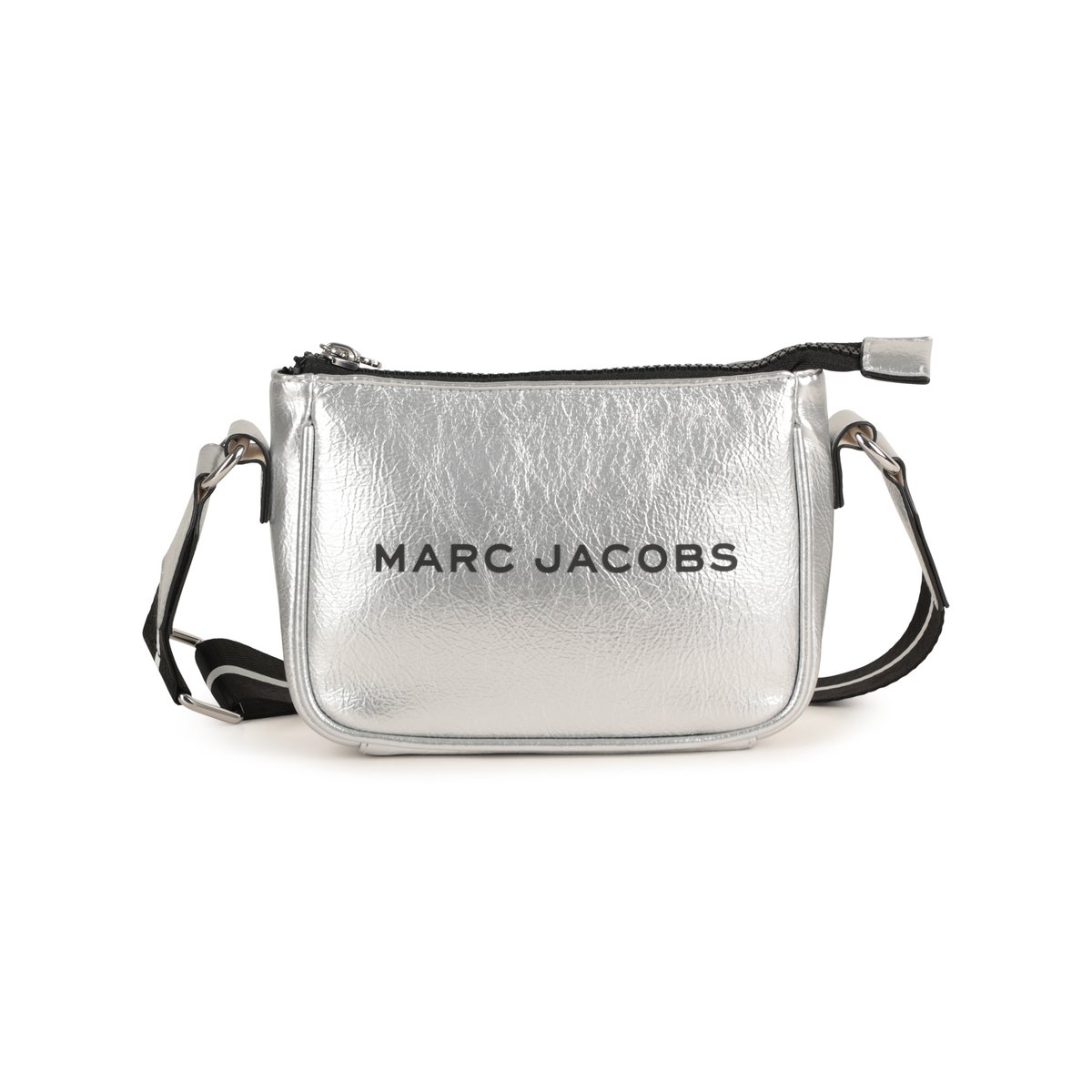 Sac à main en tissu enduit silver, MARC JACOBS