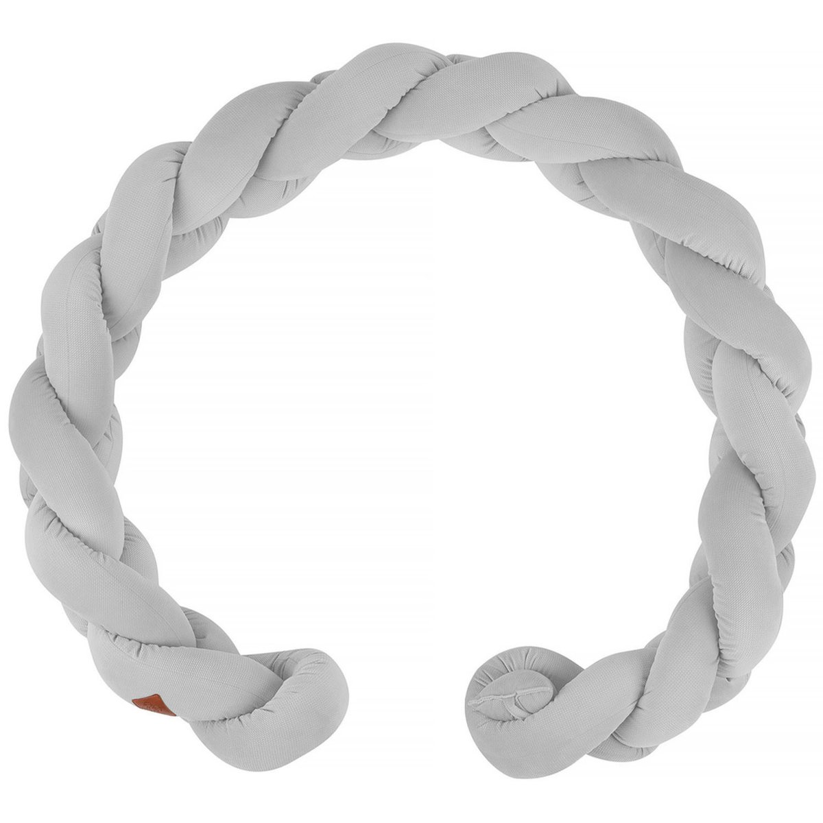Tresse de lit universelle, tour de lit MAISON SEVIRA gris clair, SEVIRA KIDS