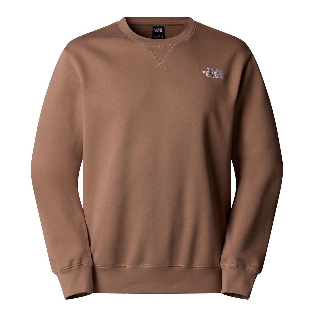 Sweat col rond oversize Essentiel marron, THE NORTH FACE